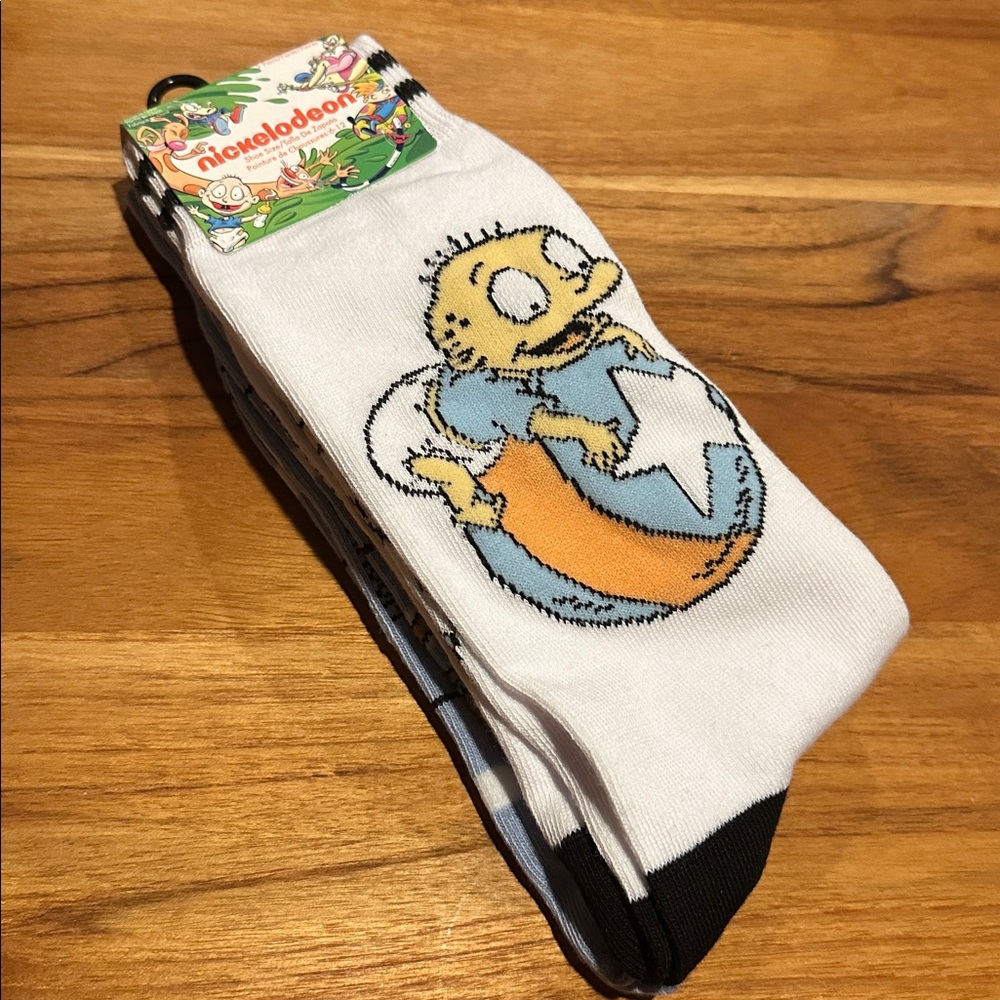 NWT Rugrats socks 2 pairs